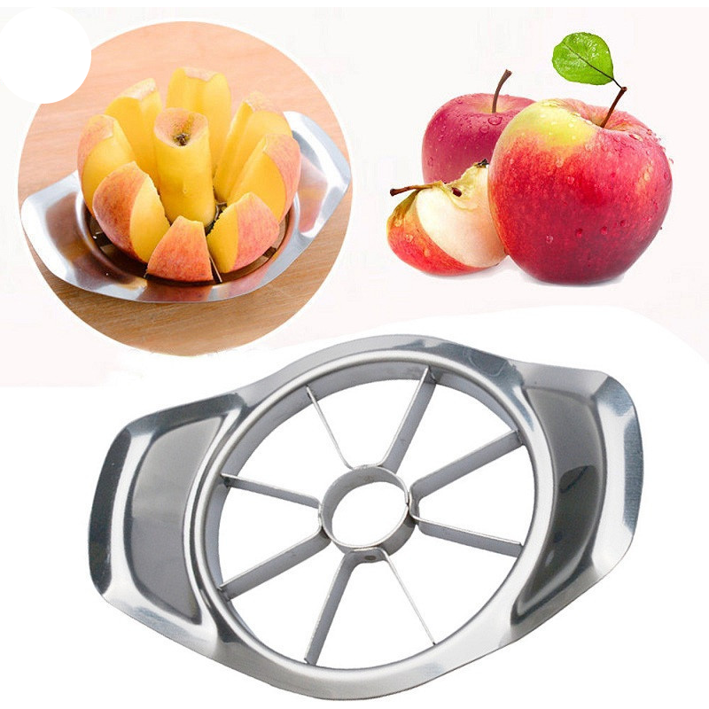 stainless steel fruit cutting cutter artifact slice block cutting and cutting corer multi-functional flower type