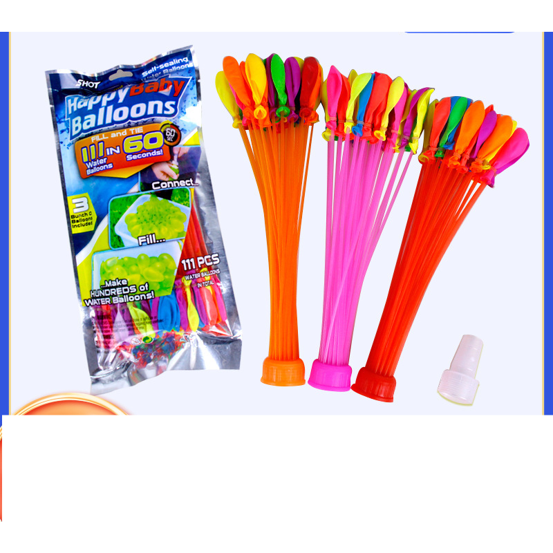 Water Injection Balloon Water Injection Balloon Water Fight Balloon Water Bomb Quick Water Injection Balloon Wholesale Supplemental Pack Toy