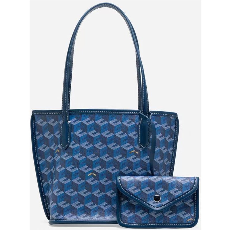 Christy's Ng Popular Fashion Classic Printed Tote Bag, Vegetable Basket Bag, Casual Versatile Commuting Women's Handbag, Shoulder Bag