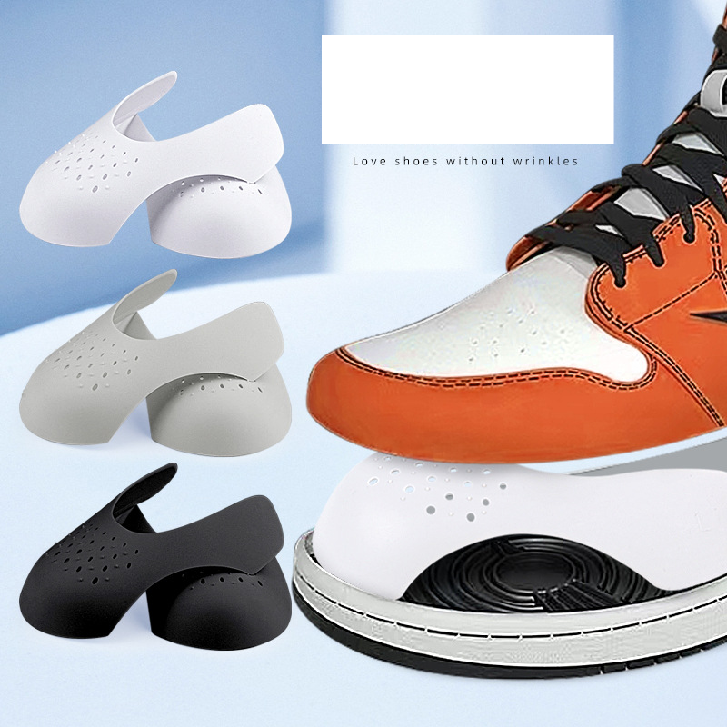 Shoe shield inner support anti-crease pleated shaping shoe support sneakers sneaker universal shield cutting size