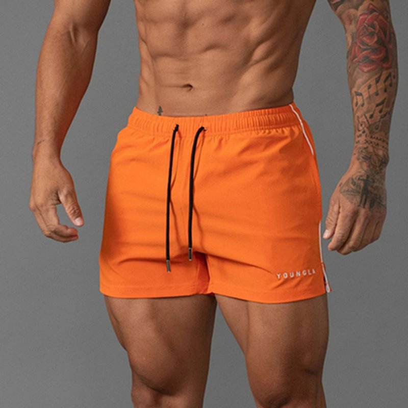 Men's Summer Casual Sports Outdoor Shorts Breathable Casual Running Fitness Three-Point Pants Trendy