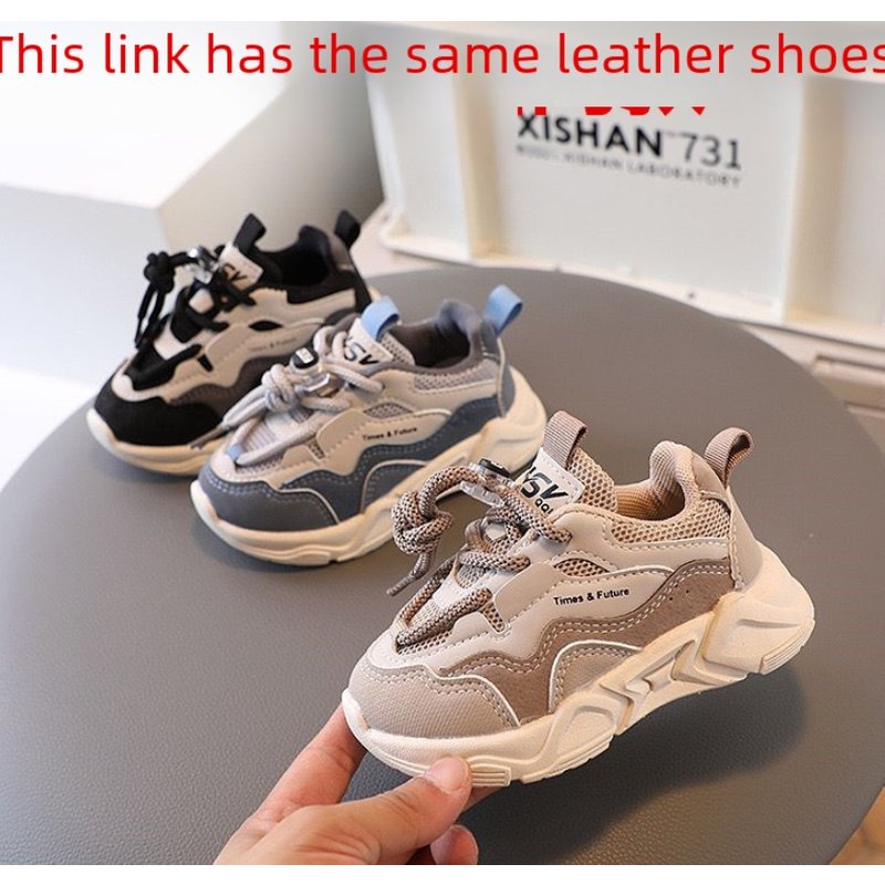 2024 Spring And Autumn New Children's Shoes 1 6 Years Old 3 Boys' Sports Shoes Breathable Girls' Mesh Shoes Toddler Shoes Trendy