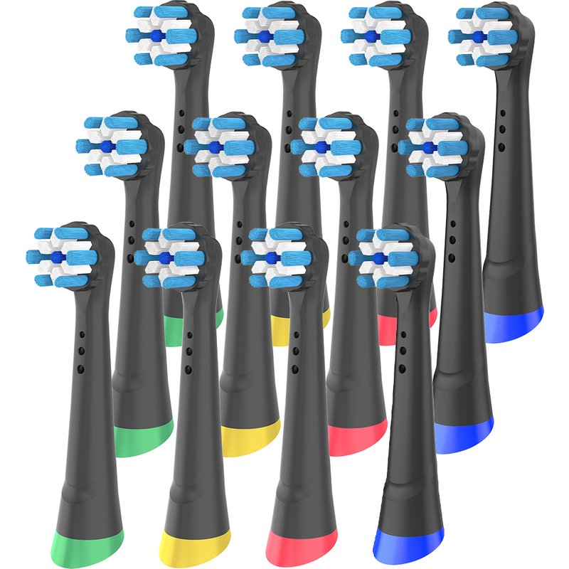 12 Pack Compatible With Oral B IO Series Electric Toothbrush Replacement Brush Heads, Professional Toothbrushes Head Refills For IO 2/3/4/5/6/7/8/9/10