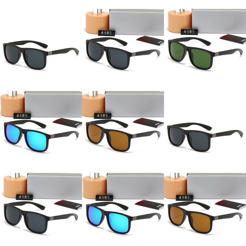 New 2025 unisex sunglasses with glass lenses, fashionable casual sunglasses, driving and vacation glasses 4185