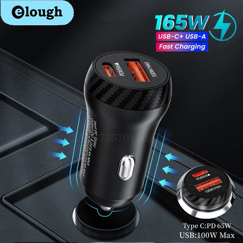 C 100W USB Car Charger Qc 3.0 Pd65W USB Car Super Fast Charging Mobile Charger Suitable for iPhone 12 13 Pro X ar harger ar