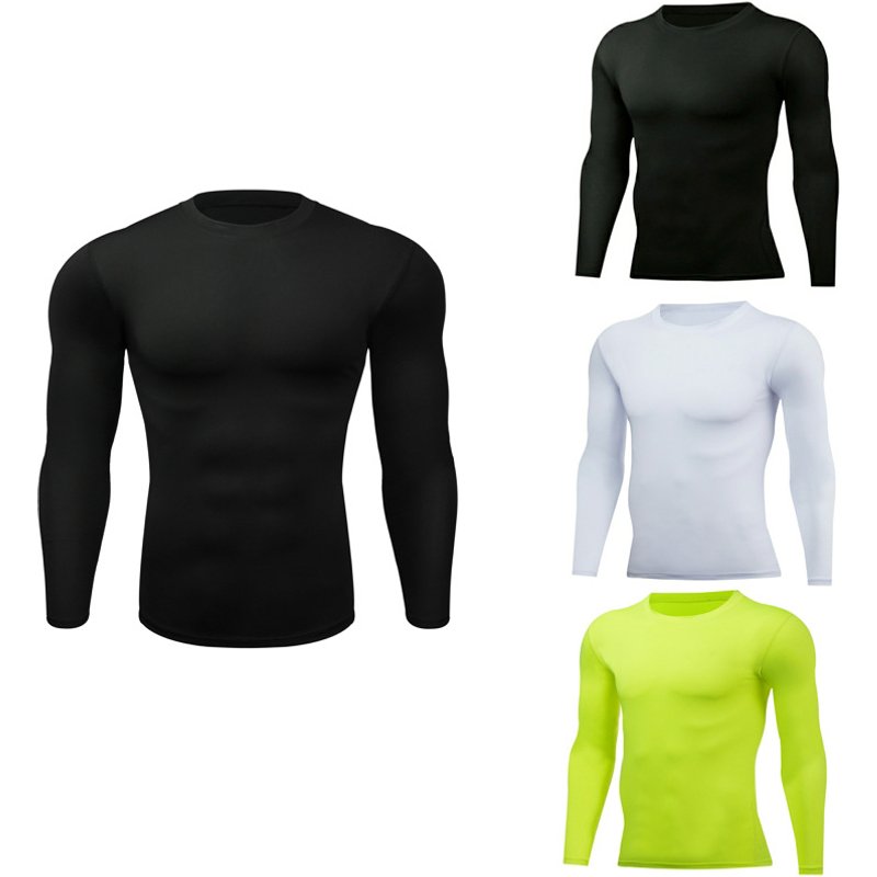 Men's clothing Sports bodysuit running long sleeve men's four seasons basketball bodysuit quick drying elasticity