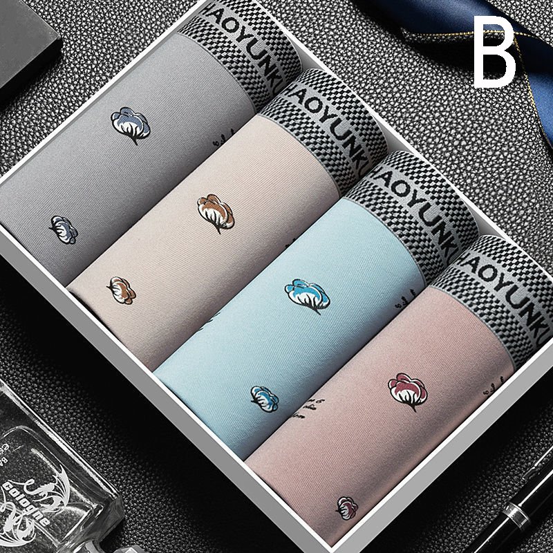 Fashion Underwear Men Boxers Sexy Men Boxer Soft Breathable Underwear Male Comfortable Panties Underpants Boxershorts Homme