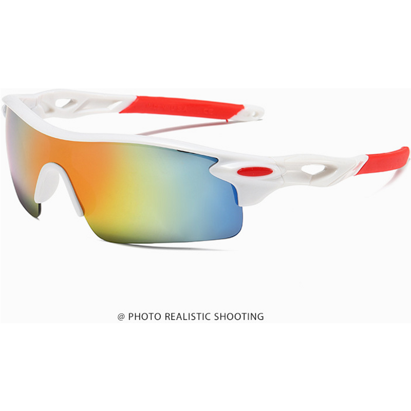 Unisex Outdoor sports, riding glasses, riding sunglasses at night, day and night, eye protection, wind-proof mirror and sunglasses running.