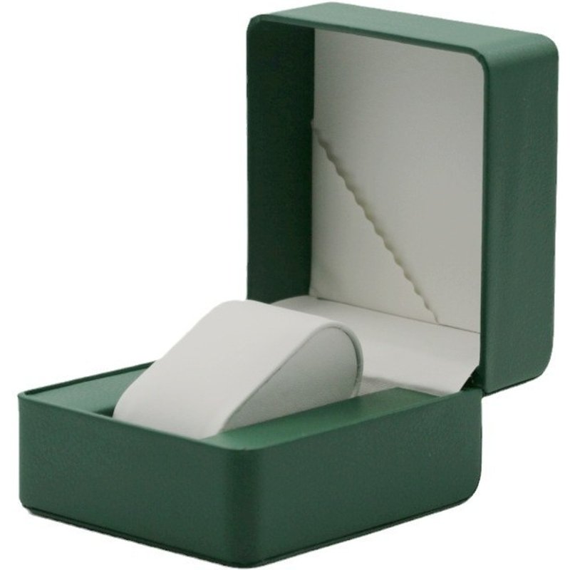 Watch Box Rounded Pu Leather Pull Wire Watch Box Clamshell Watch Box Gift Box High-end Watch Display Storage Watch Box Bag