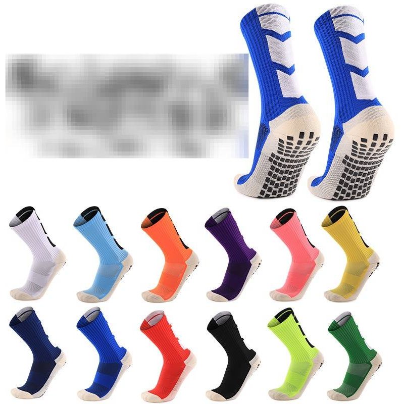 Professional Non Slip Football Socks Mid Tube Sports Socks Towel Bottom Thick Sweat Absorbent Non Slip Training Socks Socks