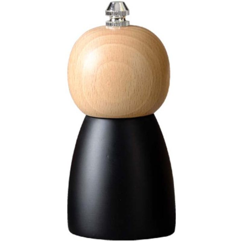 Round Head Manual Pepper Mill Ceramic Core Kitchen Tool
