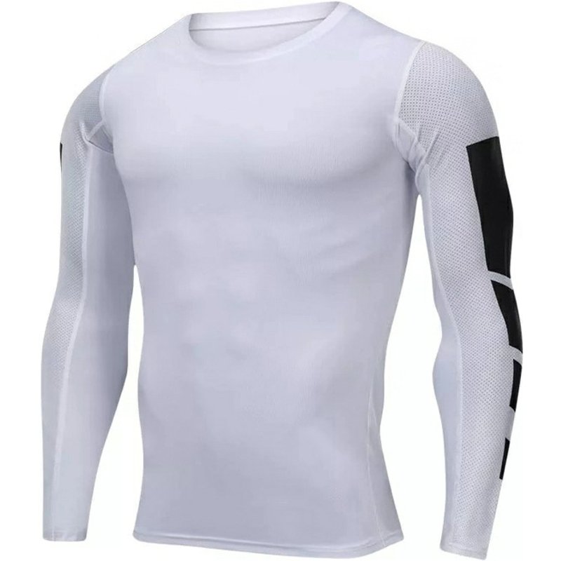 Men's clothing Bodysuit men's quick drying breathable sports primer Compression clothes Football basketball running long sleeve