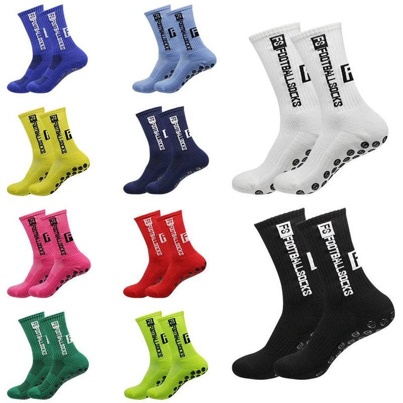 Unisex Soccer Socks With Silicone Grip – Anti-Slip Sports Socks For Football/Basketball (11 Colors)