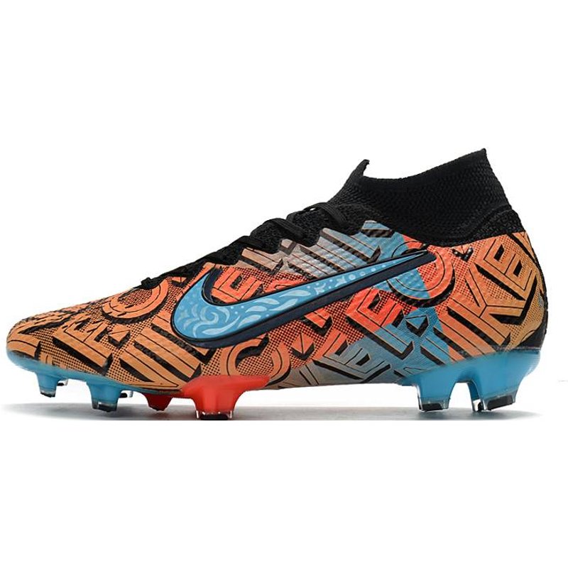 Nike Mercurial Superfly 7 Elite FG – Electroplated High-Top, Full Knit Waterproof 360 Cleats
