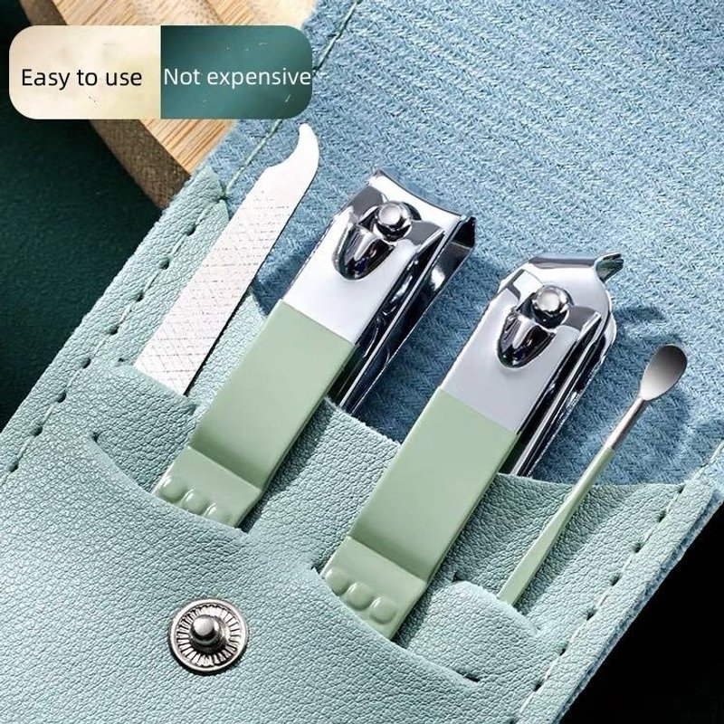 Household stainless steel nail clipper tool Portable Manicure ear, nail file, diagonal nail clipper Manicure set