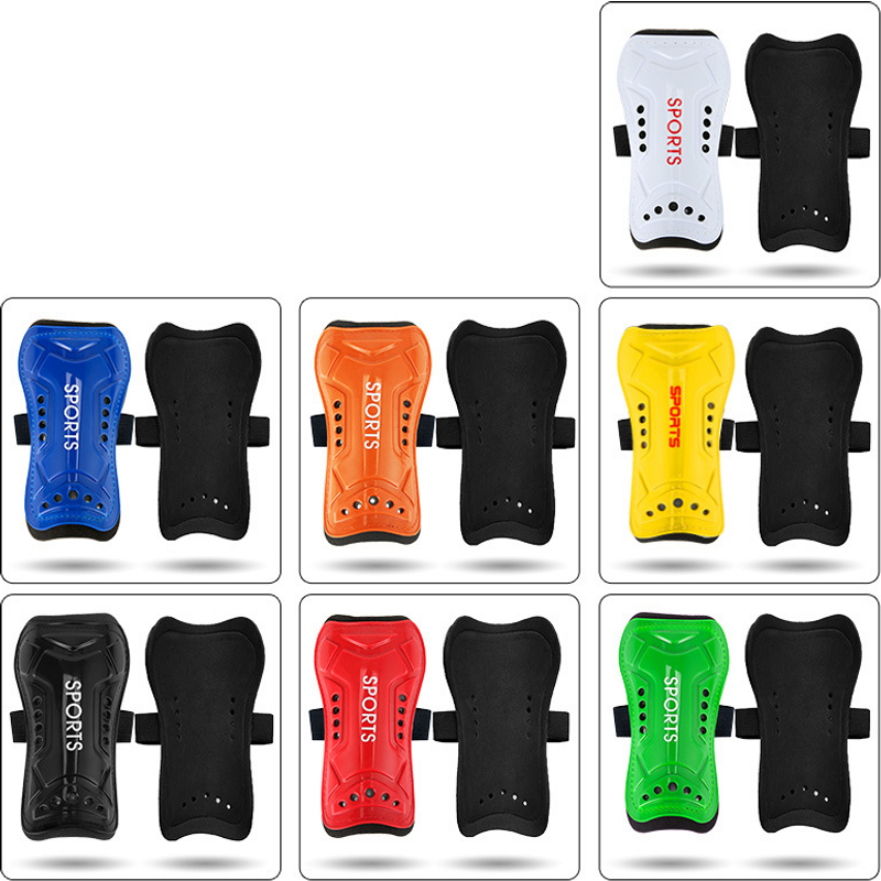 Sports Accessories Football Shin Guards Plug Adult Youth Children Football Printed Shin Guards Competition Training Football Protective Gear