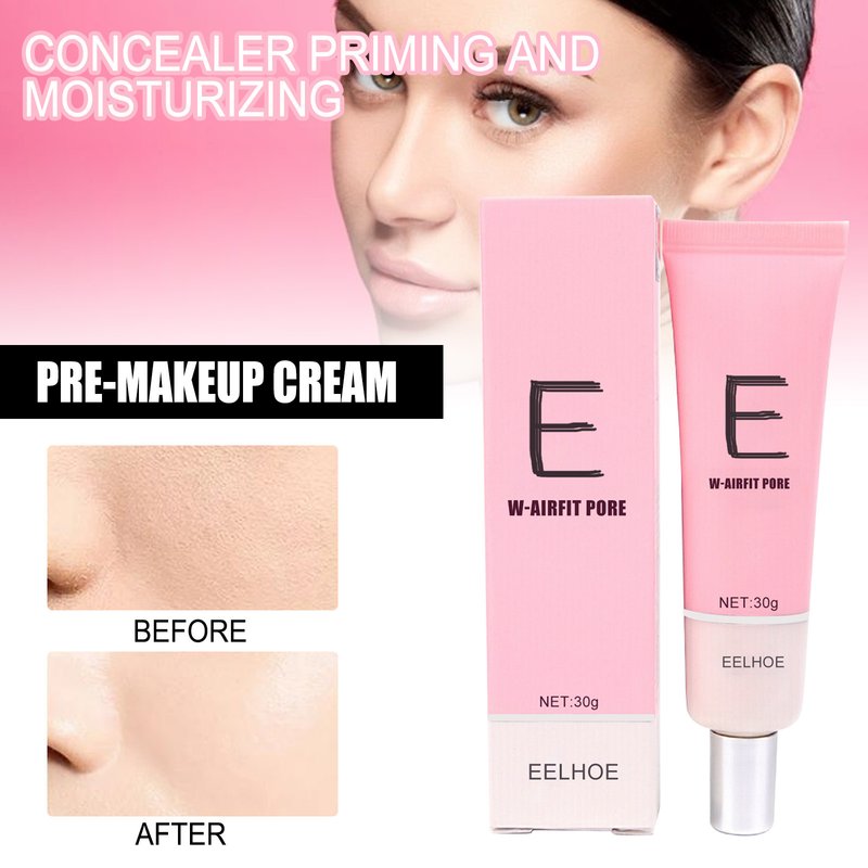 EELHOE pre-makeup concealer, light, translucent, silky, easy to apply, moisturizing, non-removing, isolation skin care concealer