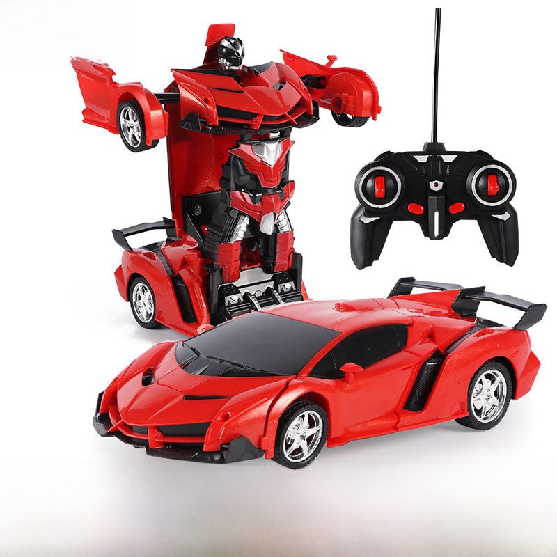 One Key Deformation Remote Control Car for Kids