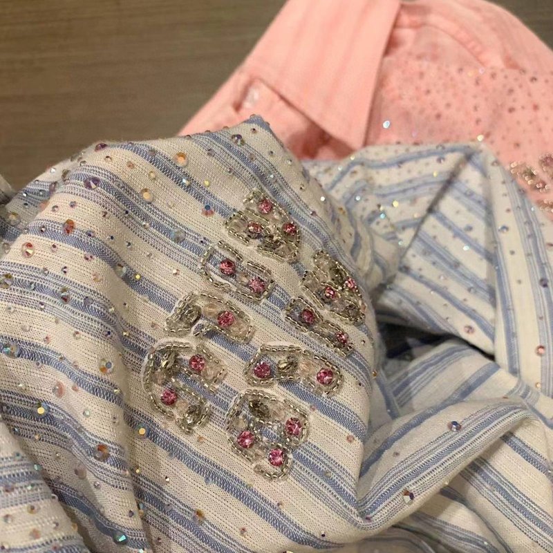 Pink Sunscreen Long Sleeve Elegant Starry Sky Summer New Loose Slimming Casual Shirt Jacket Blouse For Women