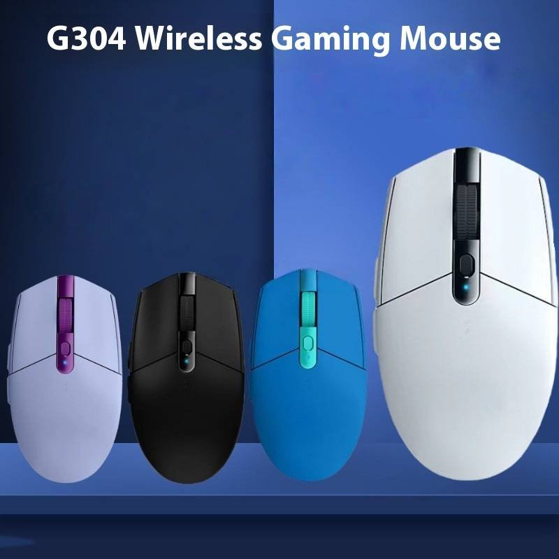 Wireless Gaming Mouse, 2.4G Ergonomic Optical Mouse With 6 Buttons, 2500 DPI Adjustable, 4-Way Scroll Wheel, Compatible With Laptop & PC