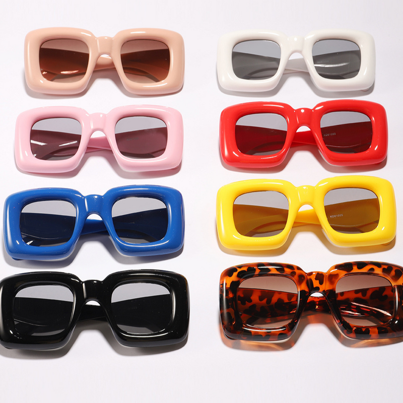 New Square Frame Children's Sunglasses Inflatable Funny Party Glasses Ins Style Personality Children's Sunglasses