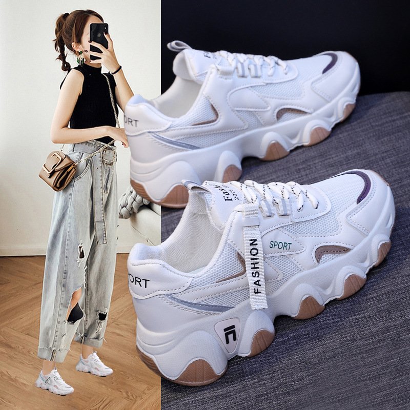 Women's Basketball Shoes Walking Shoes Sneakers Synthetic Lightweight Shock Absorption Footwear Footgear