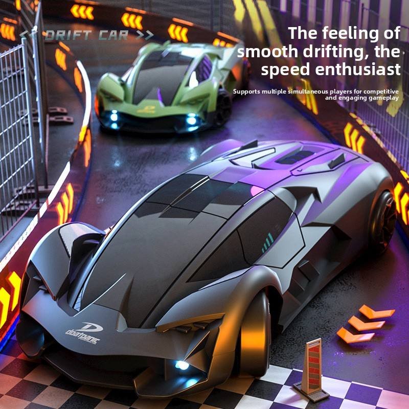 2.4G Remote Control Four-wheel Drive Simulation Sports Car Passionate Racing Boy's Toy Variable Speed Drift Racing Cars Model