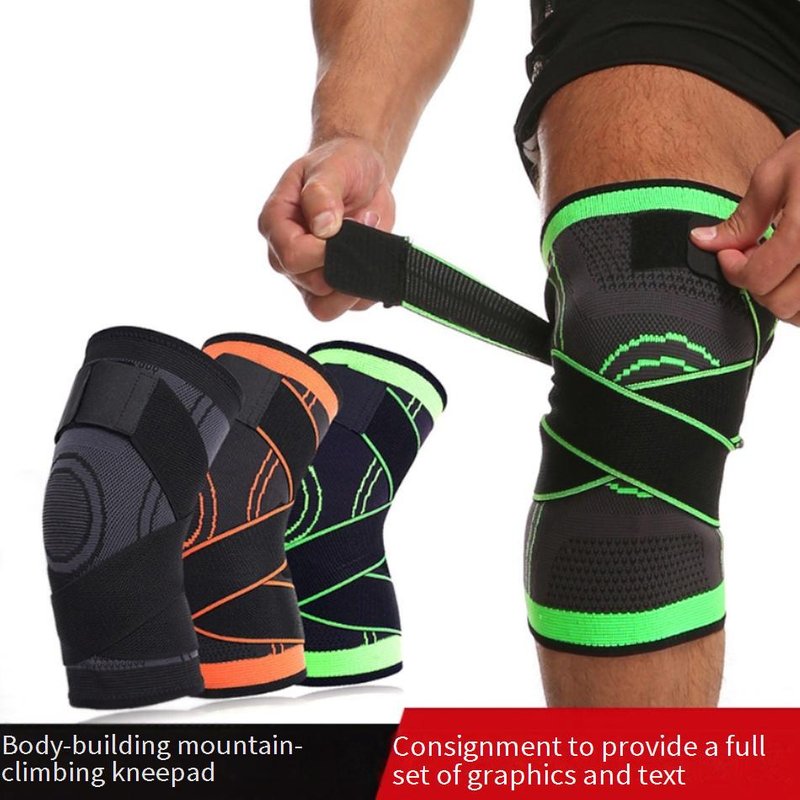 Knee Brace For Fitness, Running, Squatting, Anti Slip, Compression, Meniscus Protection, Men's And Women's Basketball Protective Gear