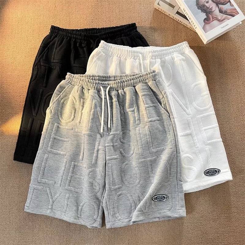 Men's Clothing Shorts Men's Summer Casual 2025 New Trendy American Sports Pants Loose Student Basketball Shorts Mid-length Pants