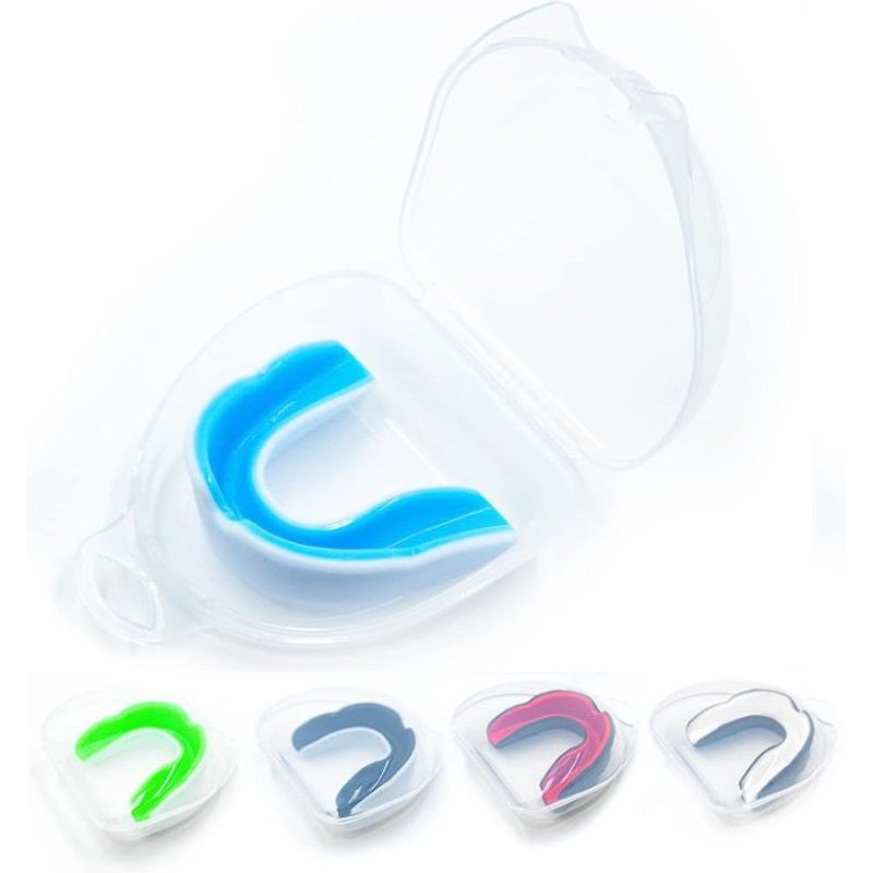 Sports Mouth Guards, Sanda Taekwondo Boxing Sports Protective Gear, Adult Silicone Mouth Guards, Toothpicks, Anti-friction Mouth Guards
