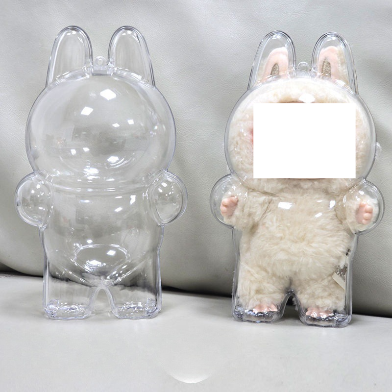 Dolls Accessories LBB Protective Cover First Generation Vinyl High Transparency Protective Cover Anti Scratch Dust Cover Baby Clothes Storage Bag