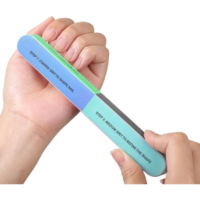 1pcs Seven-sided Nail Files For Nail Art Buffer Sanding Block Professional Polishing File Manicure Tools UV Gel Polish Tools