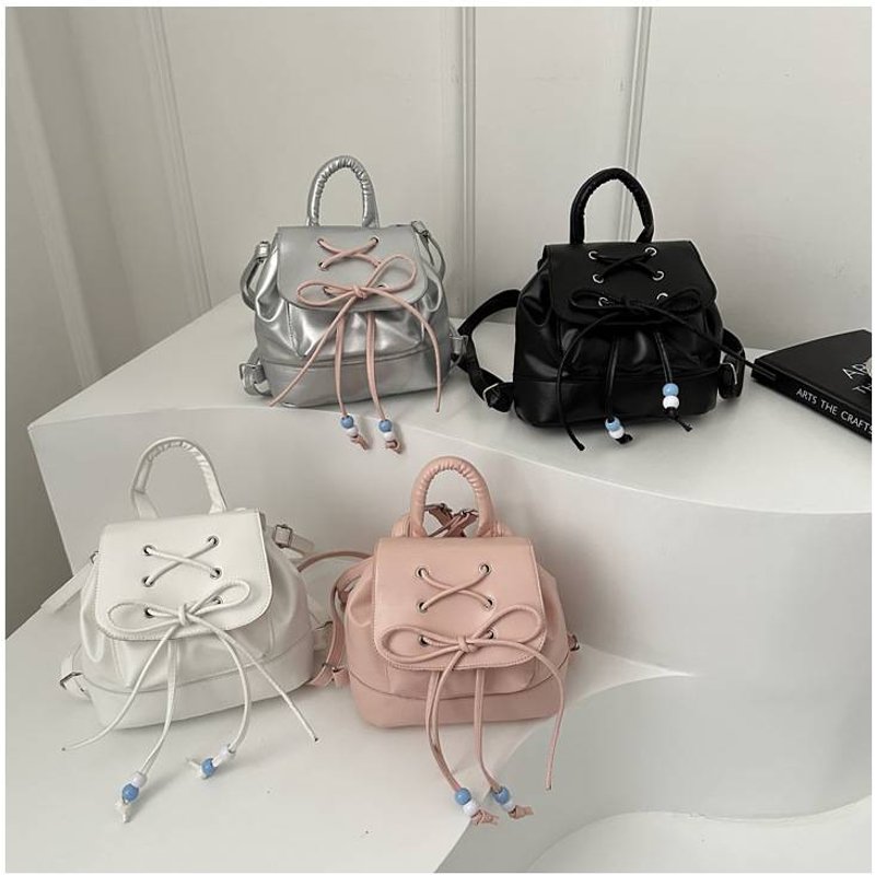 Women’s Bags bow leisure bag all match backpack for going out backpack