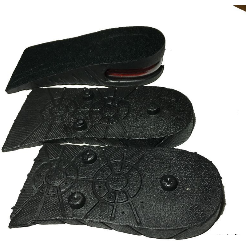 Height Increasing Insoles Air Cushion Men's And Women's Styles Half Pad Three Layer Invisible Inner Height Increasing Insoles Adjustable