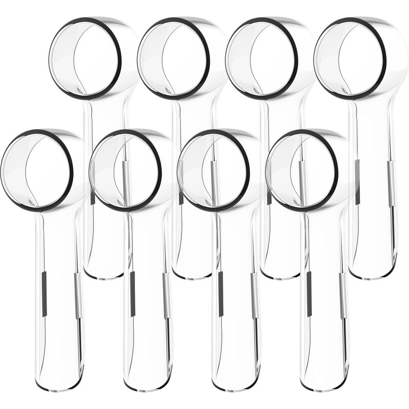 8 Pcs Brush Heads Dustproof Cover Caps Compatible With Oral B Electric Toothbrush, Replacement Toothbrushes Head Protectors For 600 1000 7500 1500 500