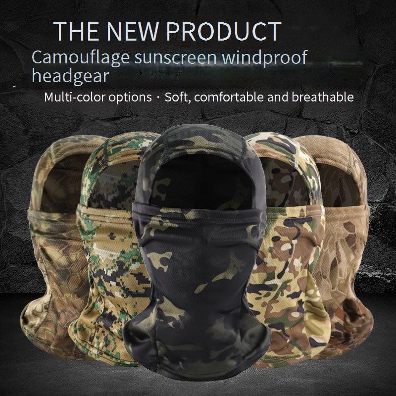 Cycling Mask Men And Women Sun Protection Headgear Motorcycle Face Towel Mesh Quick Drying Mask Cycling Equipment