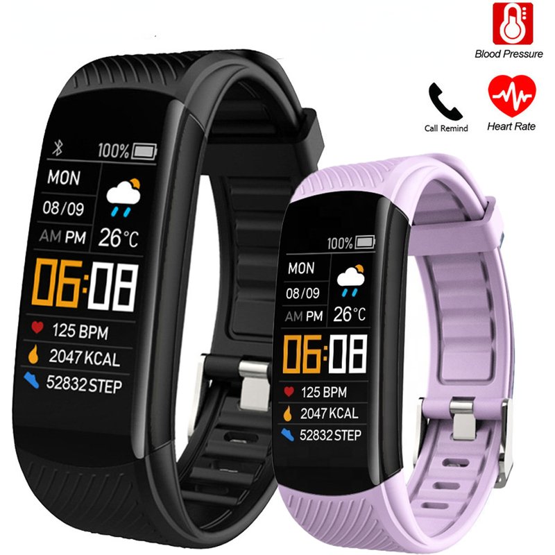 C5S Smart Wristband Fitness Tracker Bracelet Fit Men Women Kid Smartwatch Sport Waterproof Connected Heart Rate Smart Watch Band