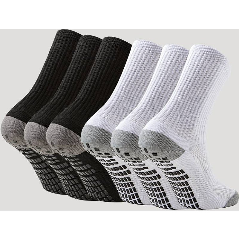 Football Socks Heel Non Slip Football Socks Dotted With Glue Shock Absorption Wear Resistant Towel Bottom Sports Basketball Socks Men's Breathable