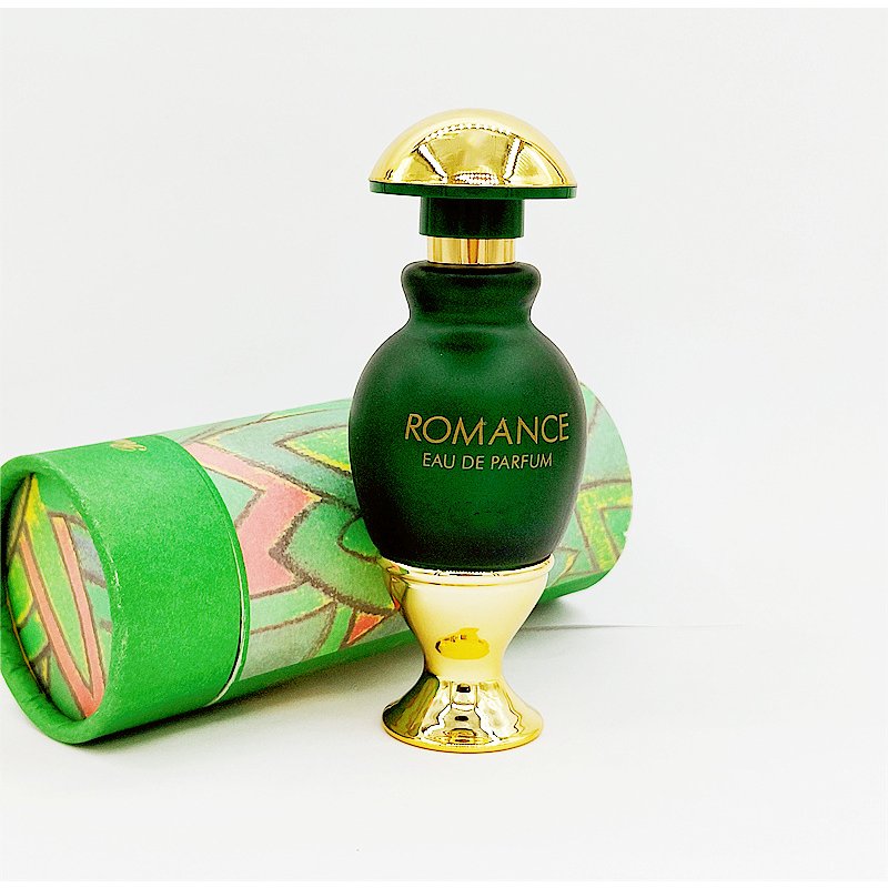 New Perfume Romance Fresh and Romantic Perfume for Men and Women Delicate Green Small Round Bottle Lasting Fragrance Cross Border Middle East