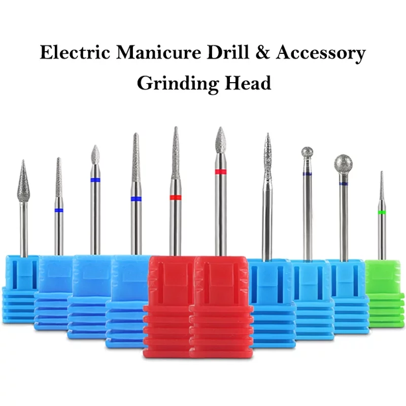 Arte Clavo 1pcs Ceramic Nail Drill Bits Milling Cutters for Manicure Machine Electric Nail Files Nails Accessories Nails Tools