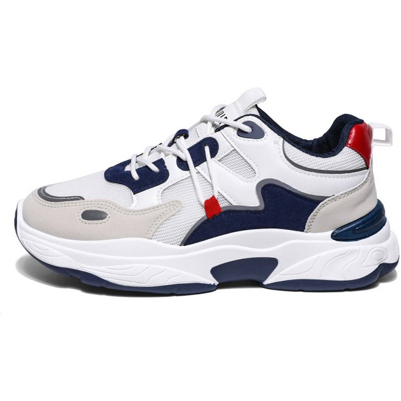 High Quality Fashion Sneakers Jogging Shoes Men's Low Top Lace-Up Breathable Non-Slip Wear-Resistant Running Shoes 39-44