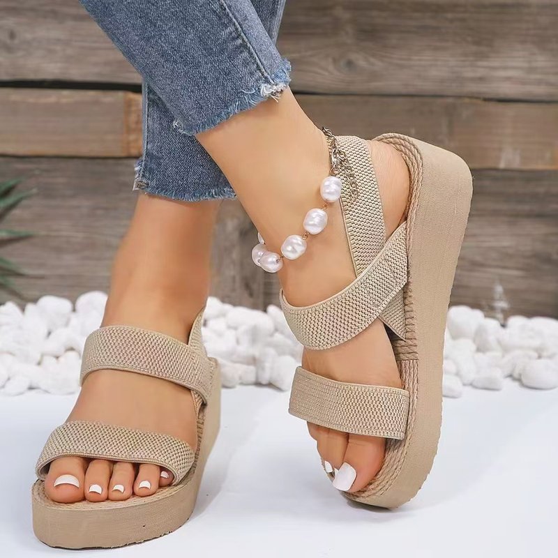 Women’s Shoes Eva Thick Soled Closed Toe Sandals For Women Summer New Style Fashion Soft Sole Light And Comfortable Women's Shoes