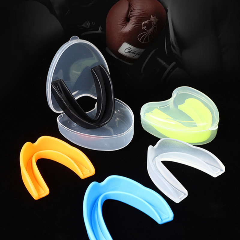 Boxing Mouthguard Adult Children Sports Mouthguard Multifunctional Anti Teeth Grinding Single Sided Non Double Sided Mouthguard Basketball Mouthguard