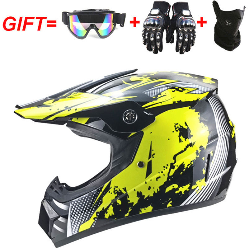 Exclusive For Cross-Border Foreign Trade Version Cross-Country ATV Helmet Mountain Bike Downhill Support Youth Kart