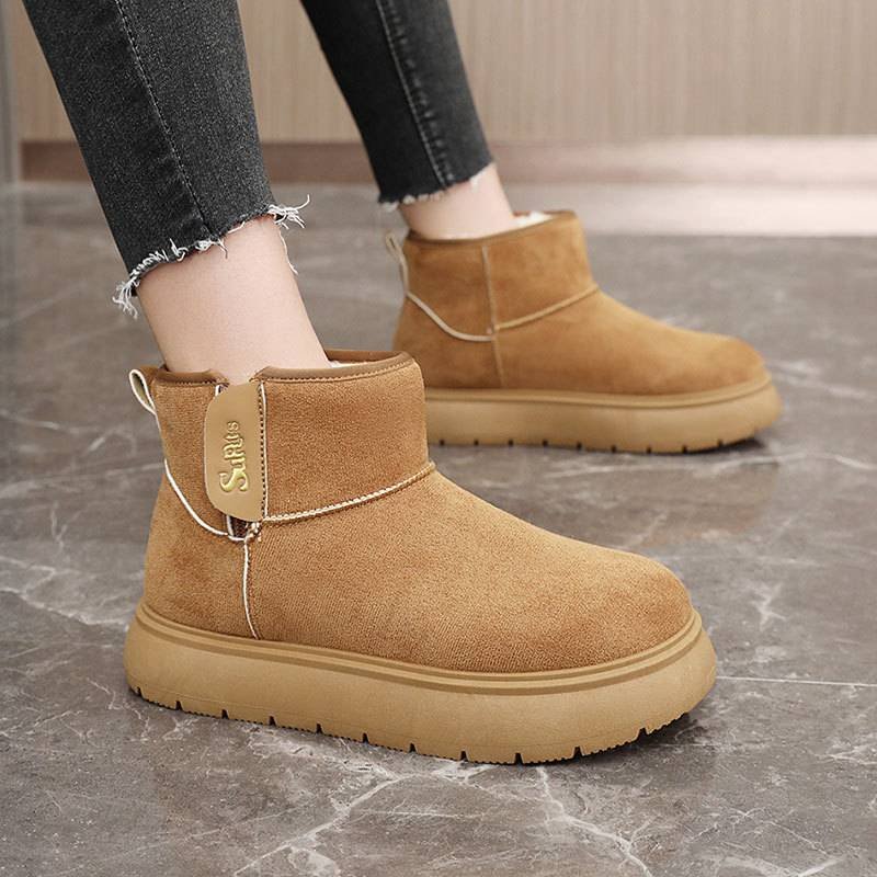 Women's Platform Snow Boots – Style Winter Boots (5cm Lift & Fleece Lined)