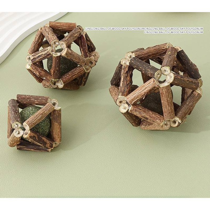 Cat toys, Mugianliao mint balls, teeth grinding and cleaning