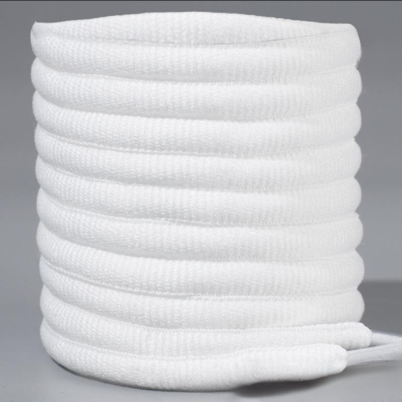 Shoe Accessories white round shoelaces, semi circular rope, plush shoelaces, Martin boots, leather shoes, sneakers, coconut waxed shoelace rope