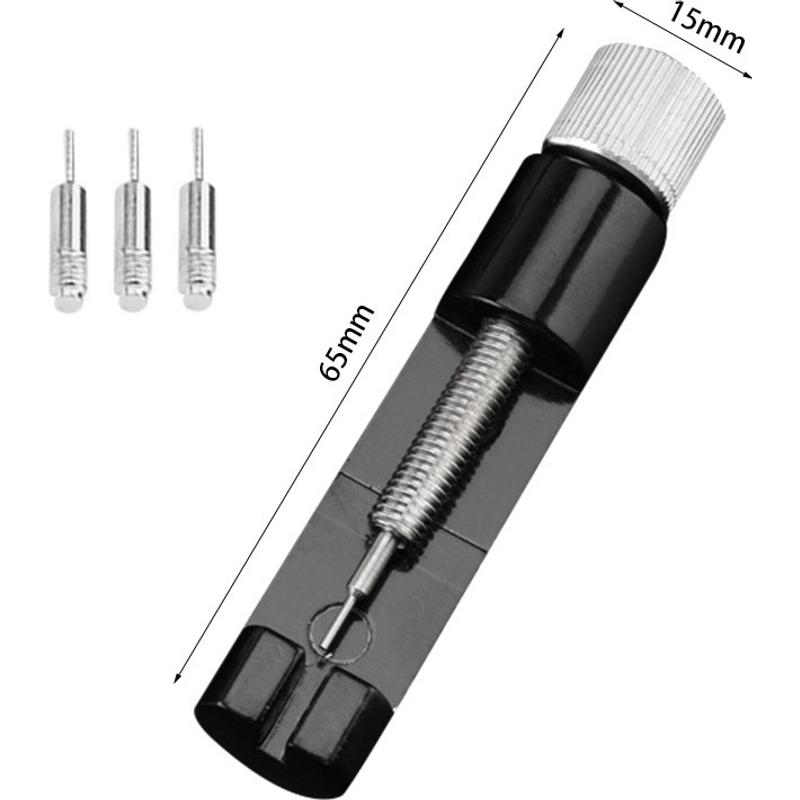 Watch Repair Tool Metal Watch Adjuster Bag With Adjustable Steel Watch Band Length Removal Watch Repair Tool