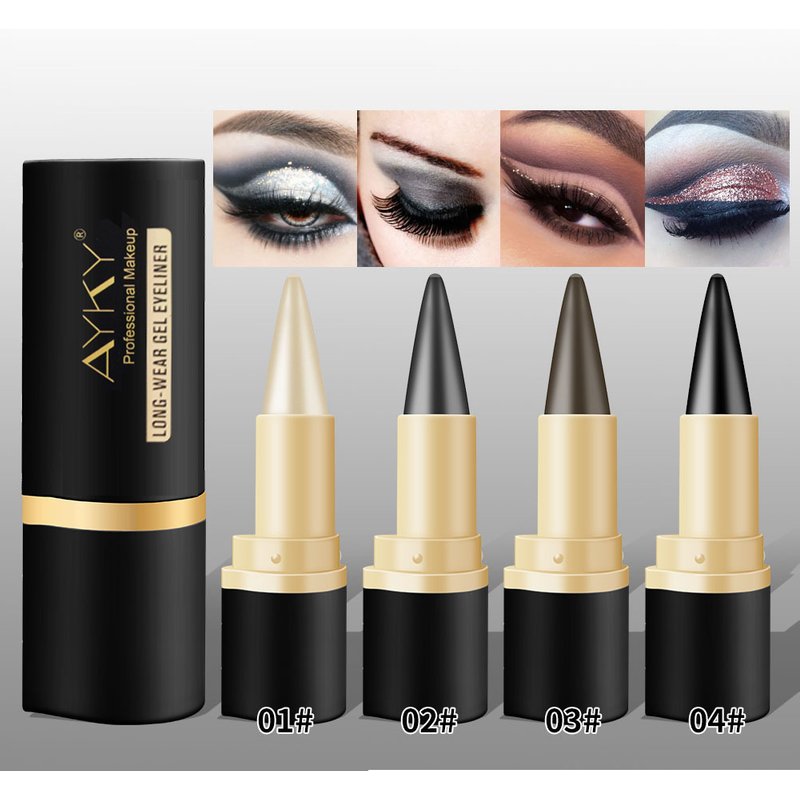 Waterproof Quick-drying Eyeliner Cream With A Single-tip Design, Delivering Rich, Long-lasting Matte Finish