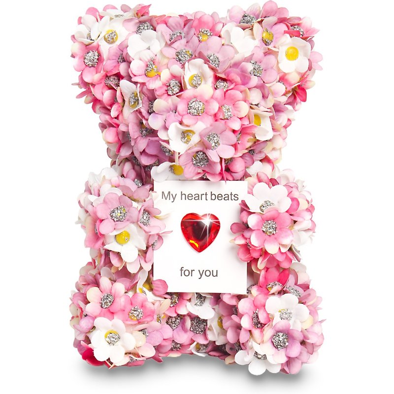 Party Supplies Creative New Product Simulated Rose Bear Wedding Proposal Gift Diy Birthday Confession Bride Gift